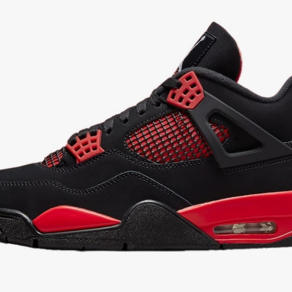 Nike air Jordan 4 retro mid red thunder - Picture 10 of 10